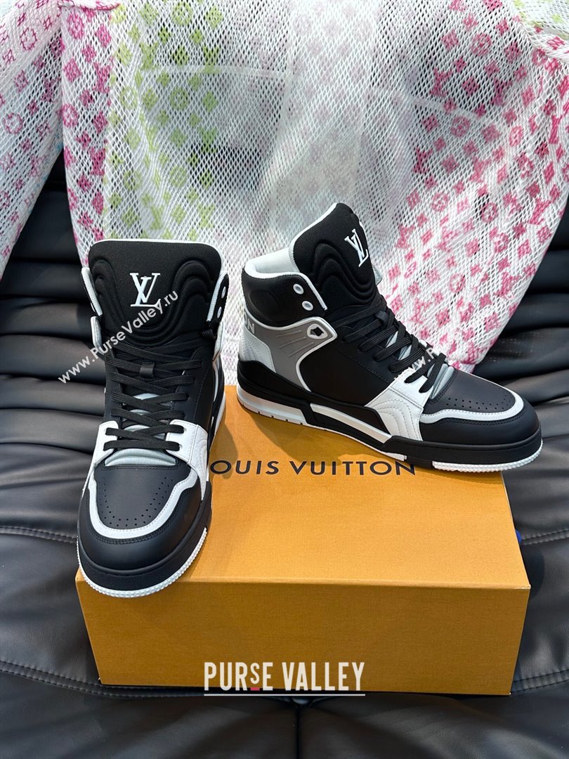 Louis Vuitton LV Trainer Mens Sneakers Boots 03 2024 (shouhe-23121903)