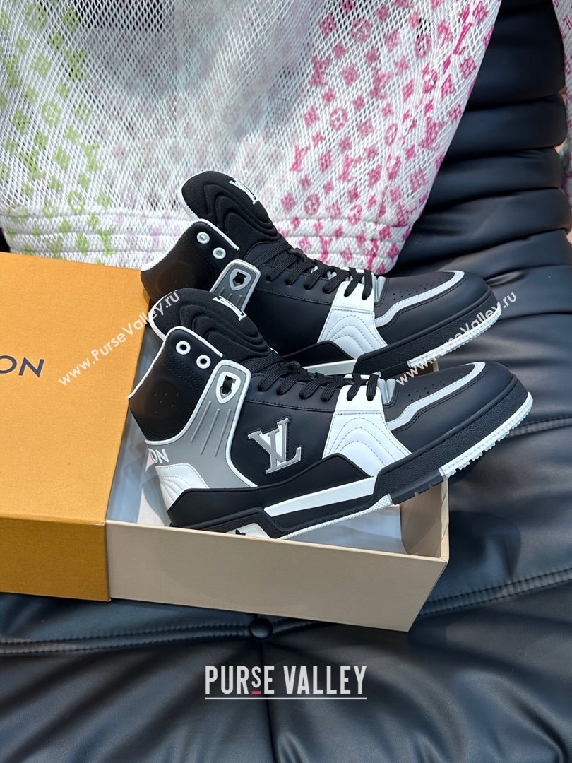 Louis Vuitton LV Trainer Mens Sneakers Boots 03 2024 (shouhe-23121903)