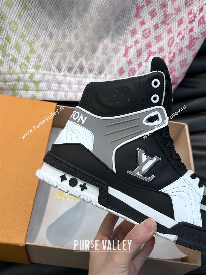 Louis Vuitton LV Trainer Mens Sneakers Boots 03 2024 (shouhe-23121903)