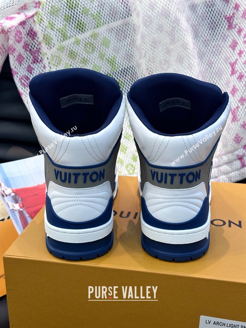 Louis Vuitton LV Trainer Mens Sneakers Boots 04 2024 (shouhe-23121904)