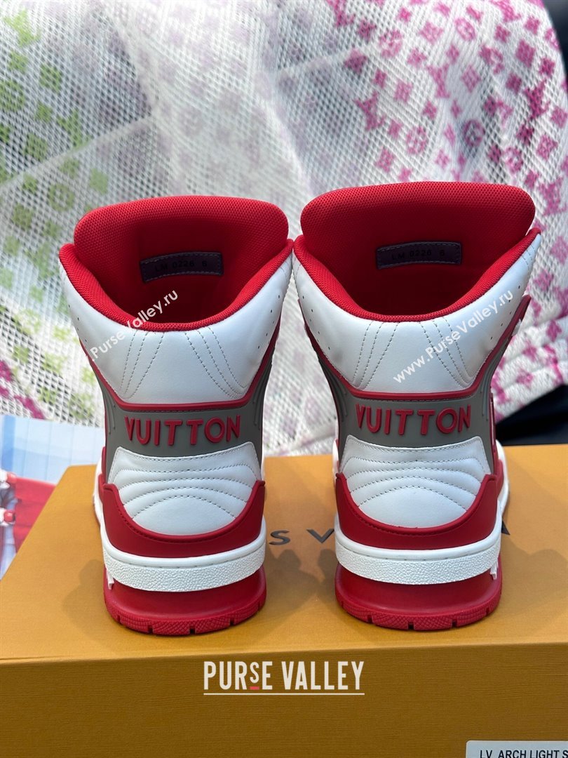 Louis Vuitton LV Trainer Mens Sneakers Boots 06 2024 (shouhe-23121906)