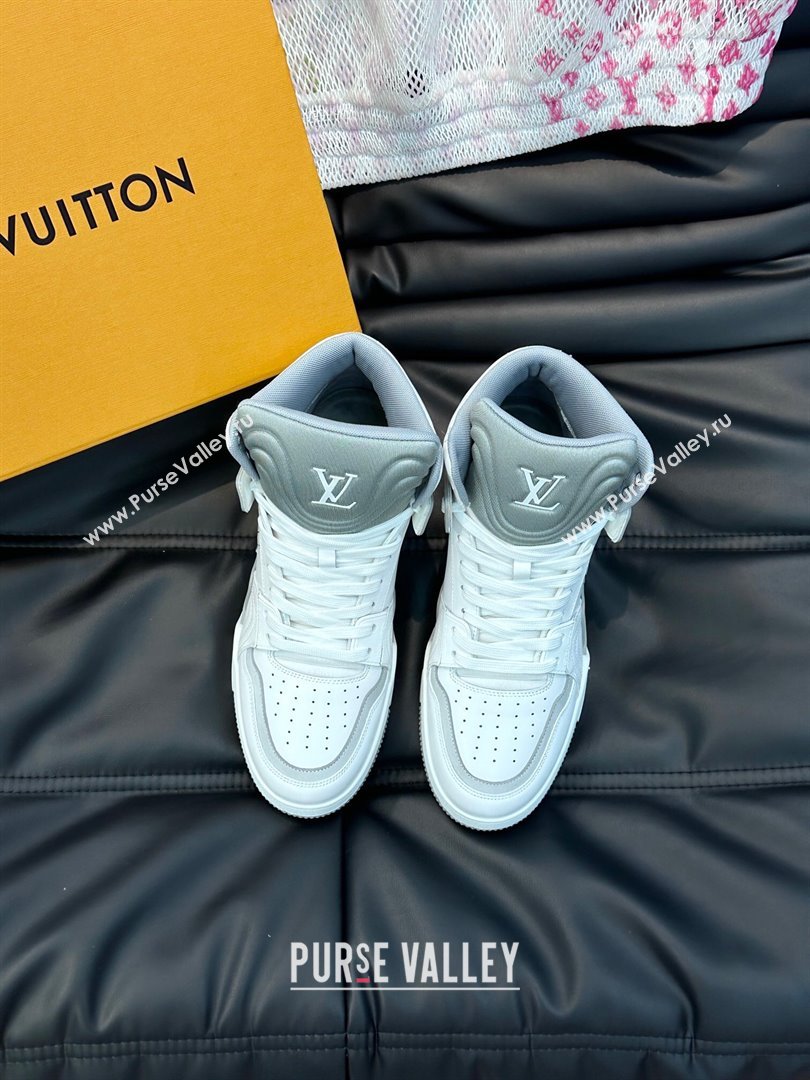 Louis Vuitton LV Trainer Mens Sneakers Boots 07 2024 (shouhe-23121907)