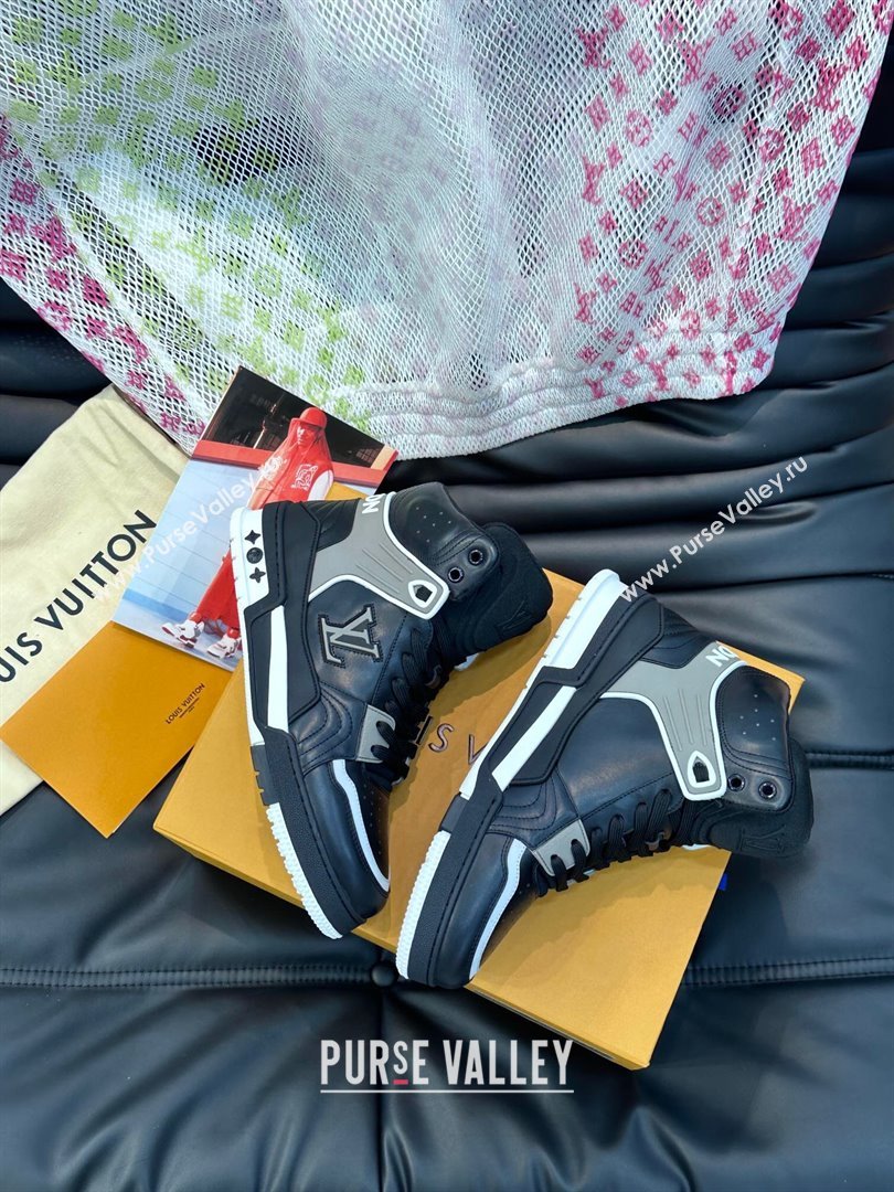 Louis Vuitton LV Trainer Mens Sneakers Boots 08 2024 (shouhe-23121908)