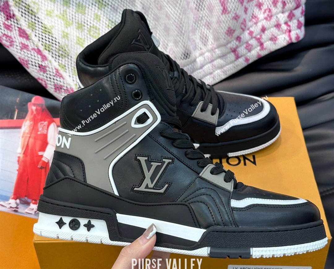 Louis Vuitton LV Trainer Mens Sneakers Boots 08 2024 (shouhe-23121908)