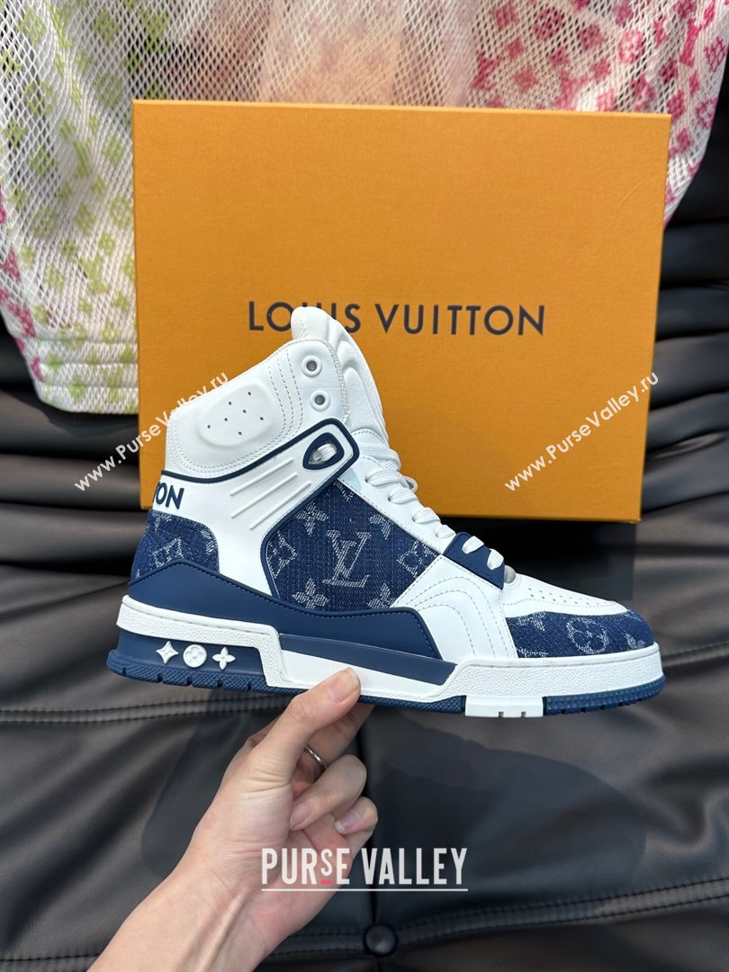 Louis Vuitton LV Trainer Mens Sneakers Boots 01 2024 (shouhe-23121901)