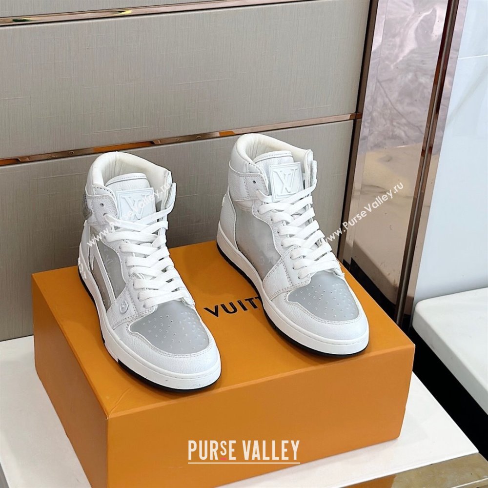 Louis Vuitton x Nike Air Jordan 1 AJ1 Women/Men High Sneakers 02 2024 (shouhe-23121912)
