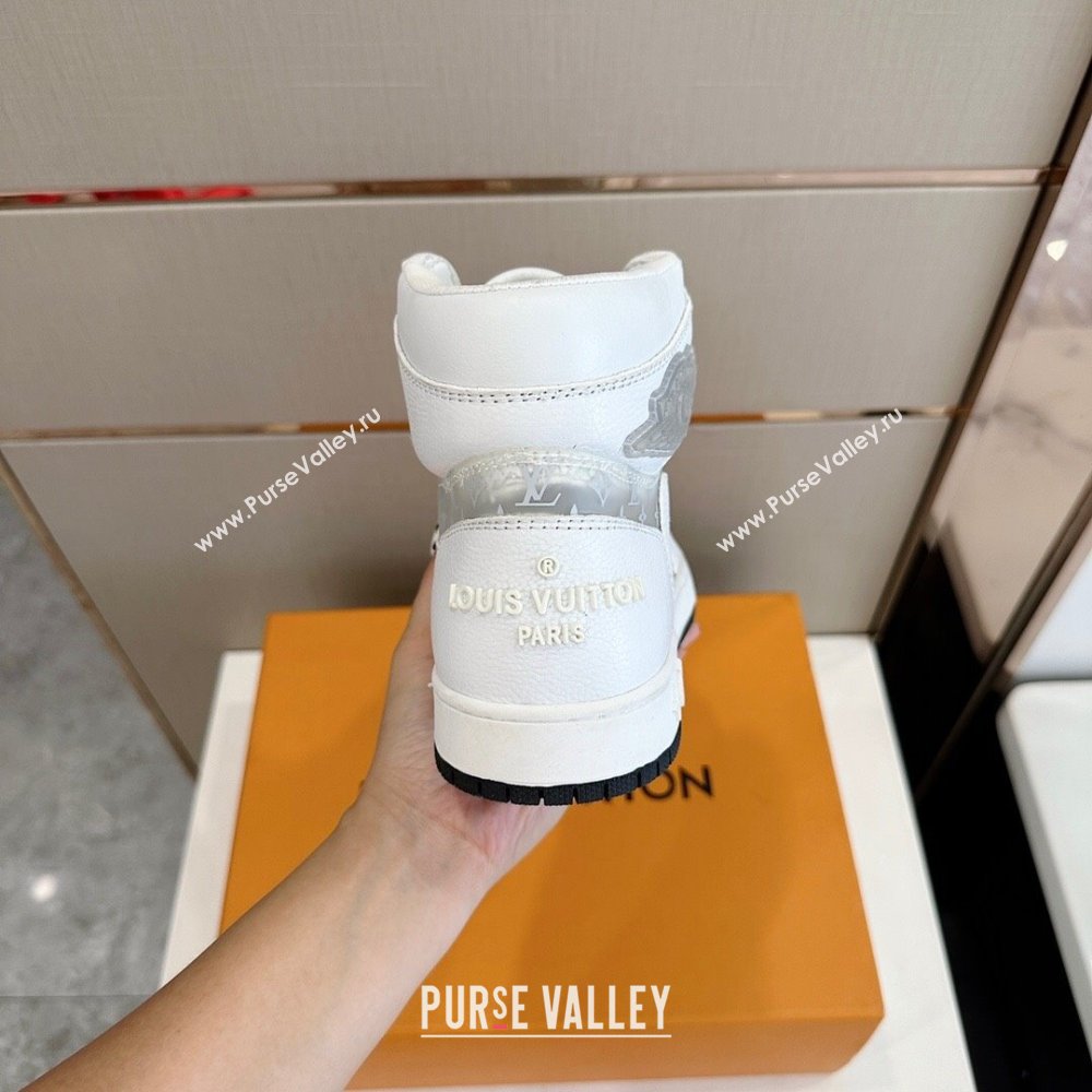 Louis Vuitton x Nike Air Jordan 1 AJ1 Women/Men High Sneakers 02 2024 (shouhe-23121912)