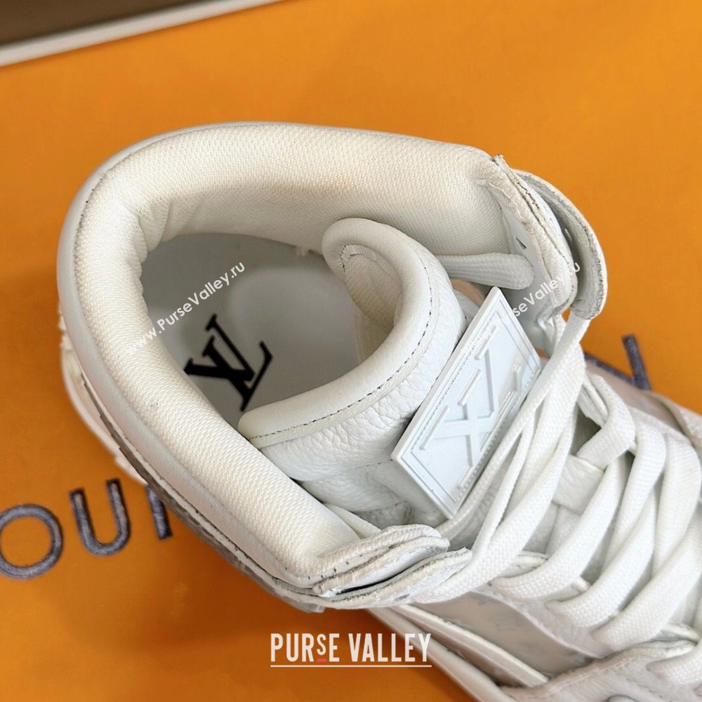 Louis Vuitton x Nike Air Jordan 1 AJ1 Women/Men High Sneakers 02 2024 (shouhe-23121912)