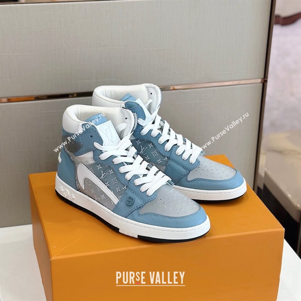 Louis Vuitton x Nike Air Jordan 1 AJ1 Women/Men High Sneakers 03 2024 (shouhe-23121913)