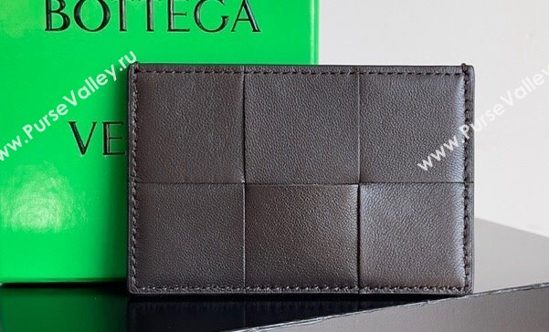 Bottega Veneta Cassette Intreccio leather Credit Card Case FONDANT 2024 (misu-23122046)