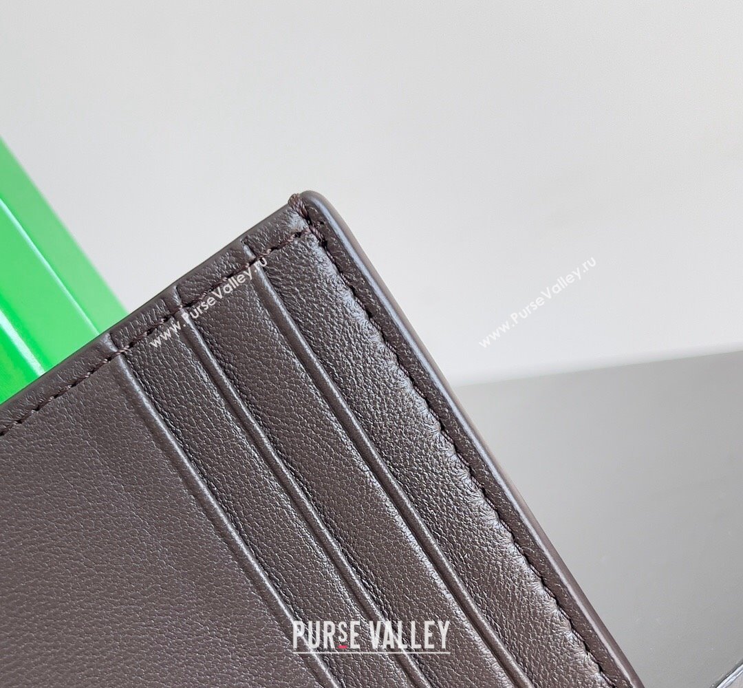 Bottega Veneta Cassette Intreccio leather Credit Card Case FONDANT 2024 (misu-23122046)