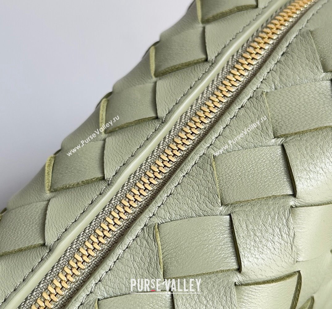 Bottega Veneta Mini Loop Camera Intrecciato leather cross-body Bag TRAVERTINE 2024 (misu-23122009)