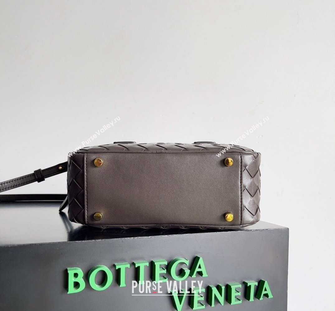 Bottega Veneta Small Getaway Intrecciato leather top handle bag with adjustable and detachable strap FONDANT 2024 (misu-23122022