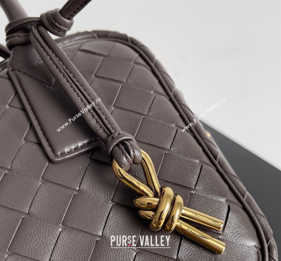 Bottega Veneta Small Getaway Intrecciato leather top handle bag with adjustable and detachable strap FONDANT 2024 (misu-23122022