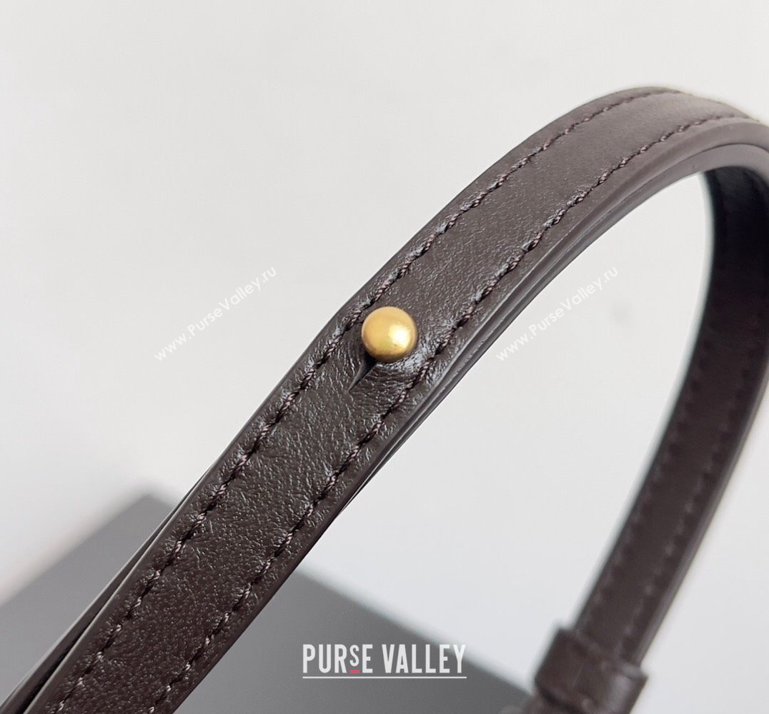 Bottega Veneta Mini Hop Intrecciato leather cross-body Bag with detachable strap FONDANT 2024 (misu-23122006)