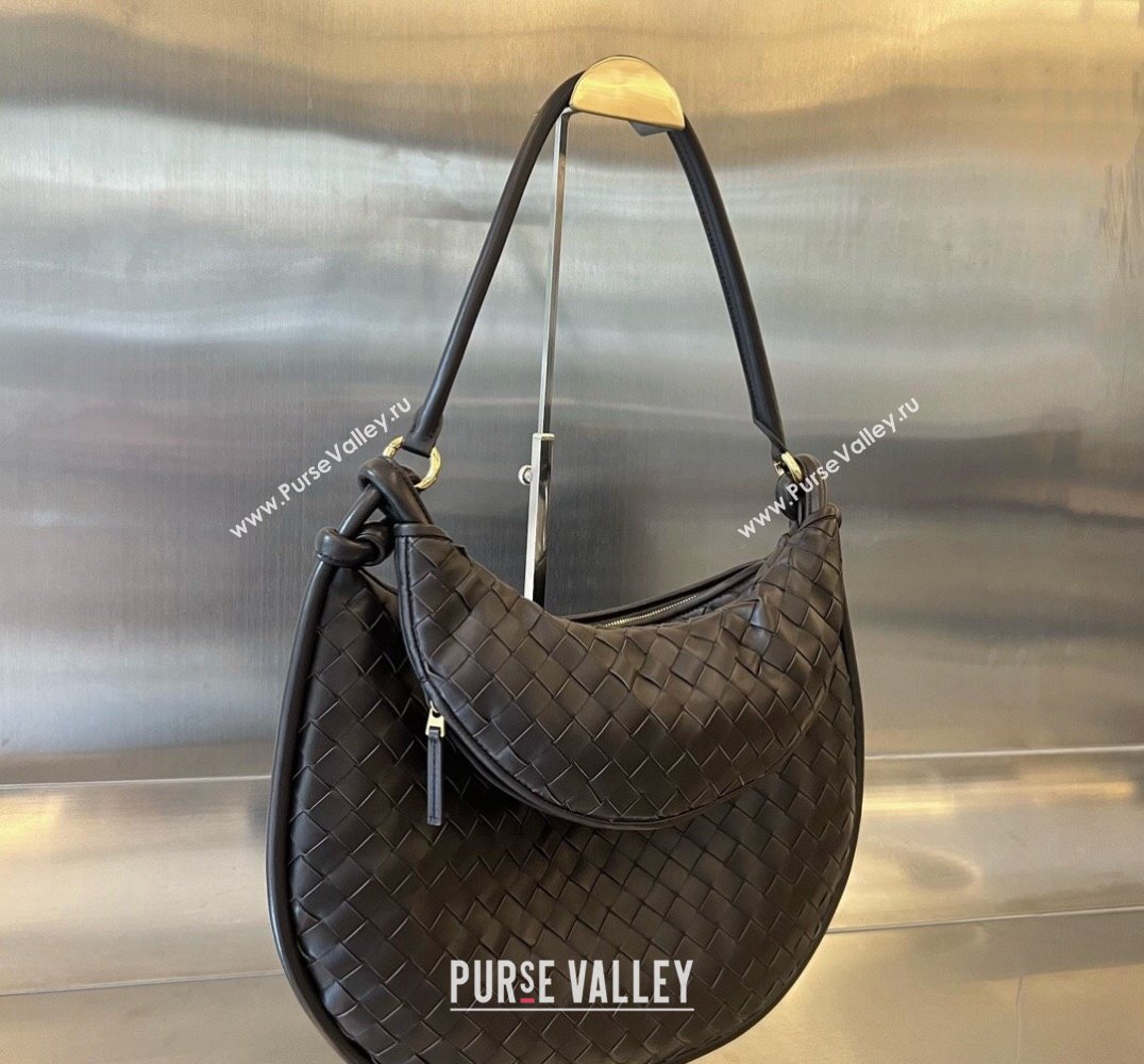 Bottega Veneta Large Gemelli Intrecciato leather shoulder bag 764053 FONDANT 2023 (wante-23122001)