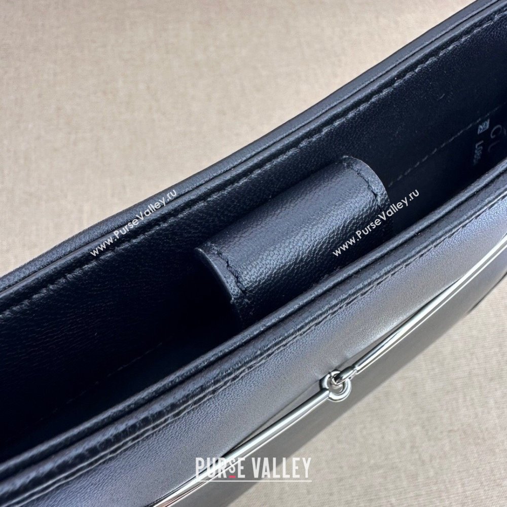 Gucci Horsebit Slim small shoulder bag 764191 Leather Black (dlh-23122114)