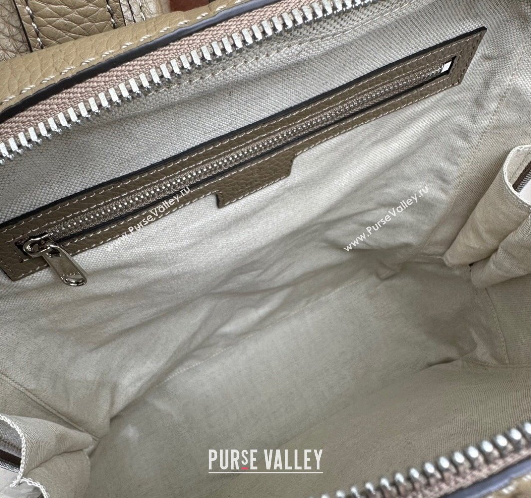 Gucci Jumbo GG Leather Large backpack bag 766932 Gray (dlh-23122216)