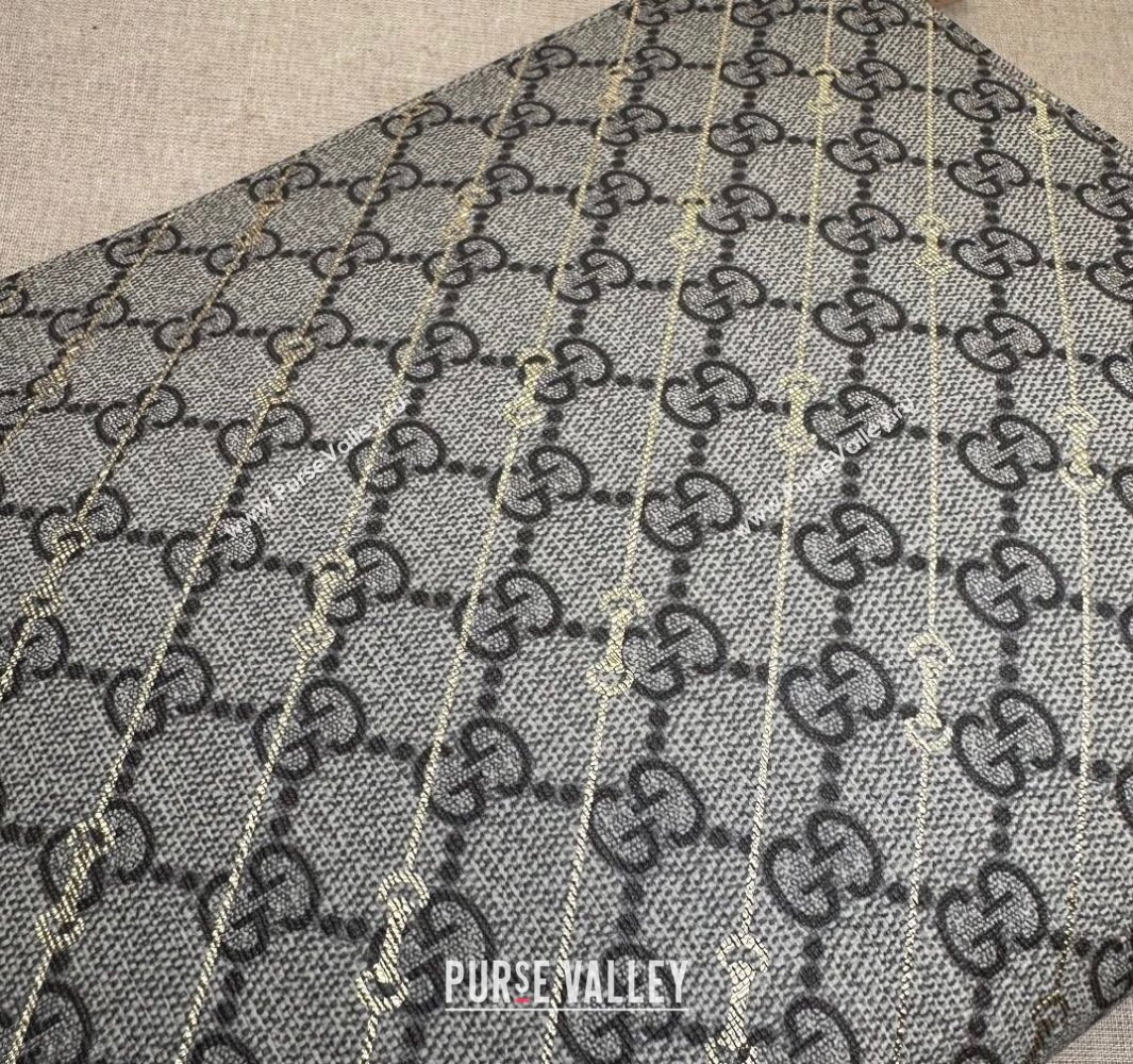 Gucci Pouch Bag with Horsebit print 774345 GG canvas and Light pink leather trim 2024 (dlh-23122247)