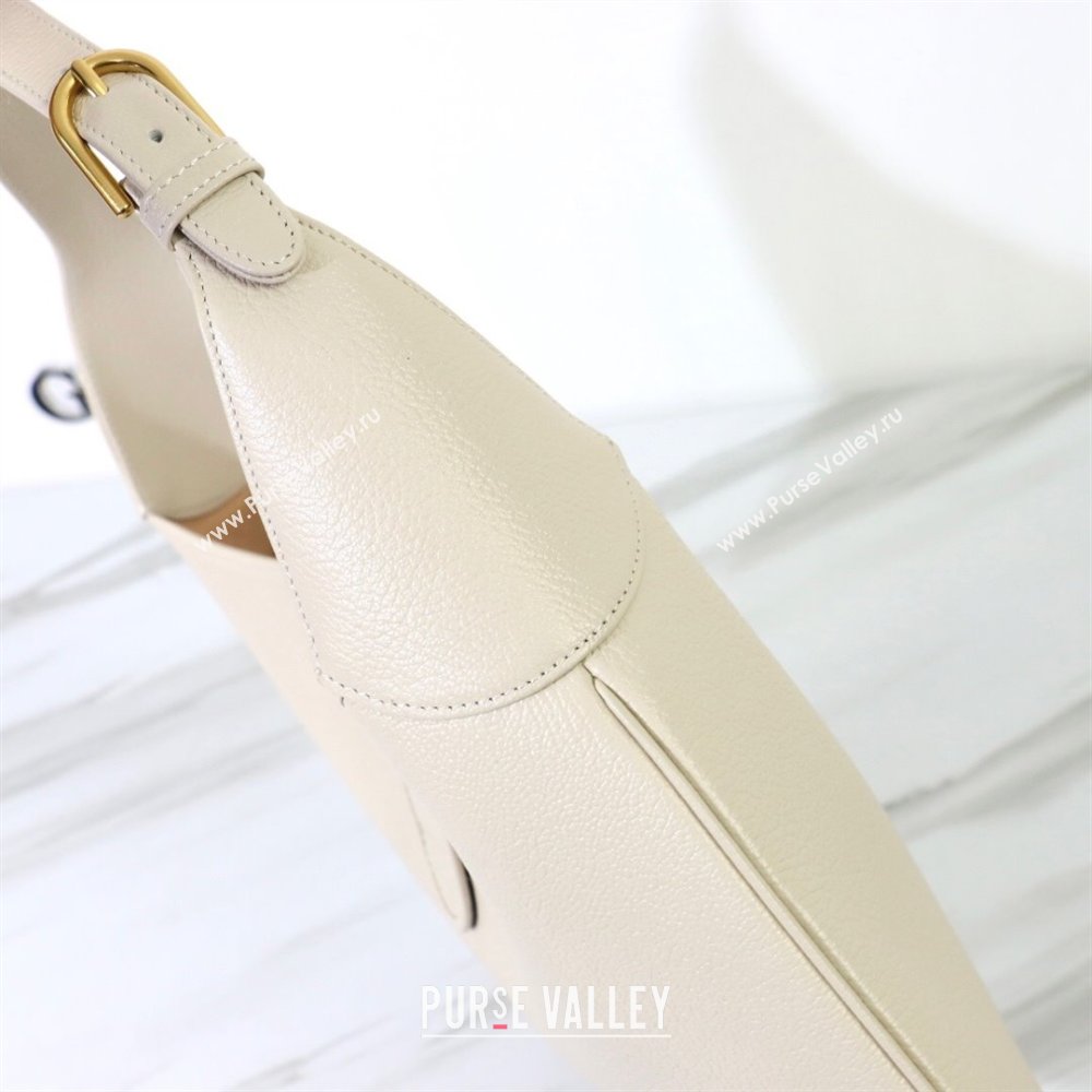 Gucci Aphrodite large shoulder bag 726322 leather White 2024 (dlh-23122137)