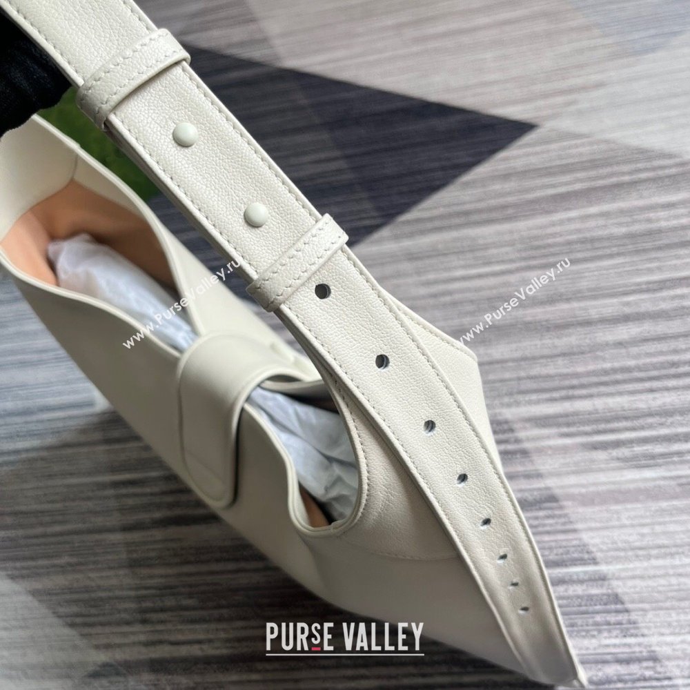 Gucci Aphrodite large shoulder bag 772483 leather White with Brass hardware 2024 (dlh-23122139)