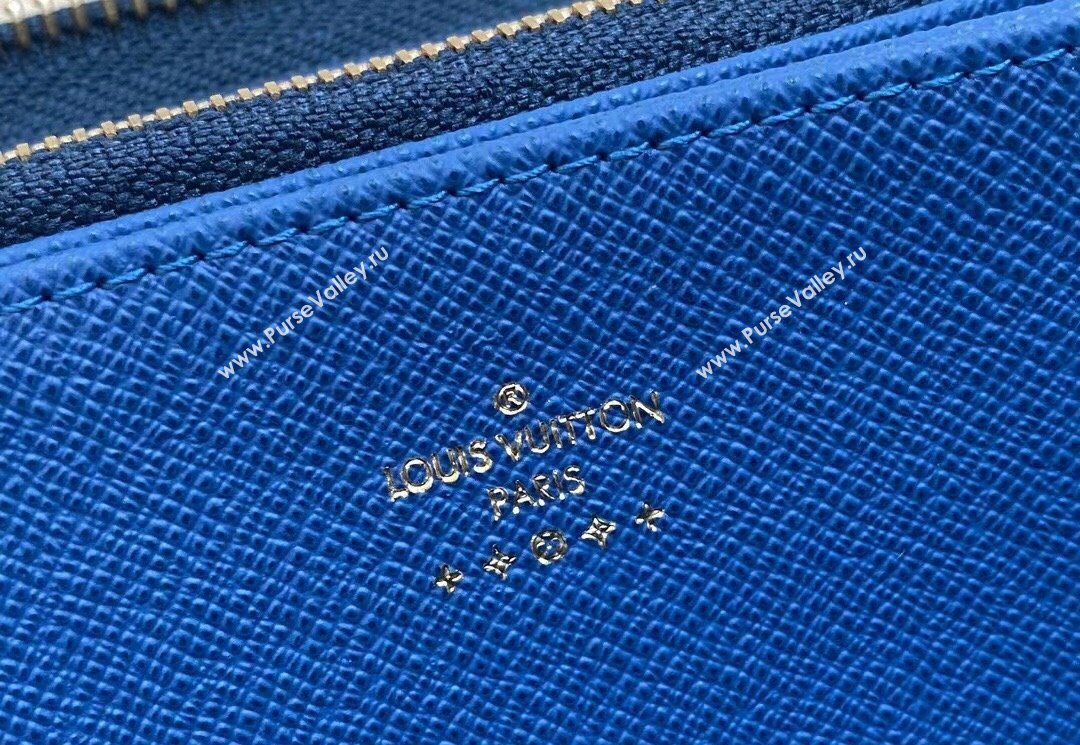 Louis Vuitton Monogram Denim Zippy Wallet M82958 2024 (kiki-23122574)