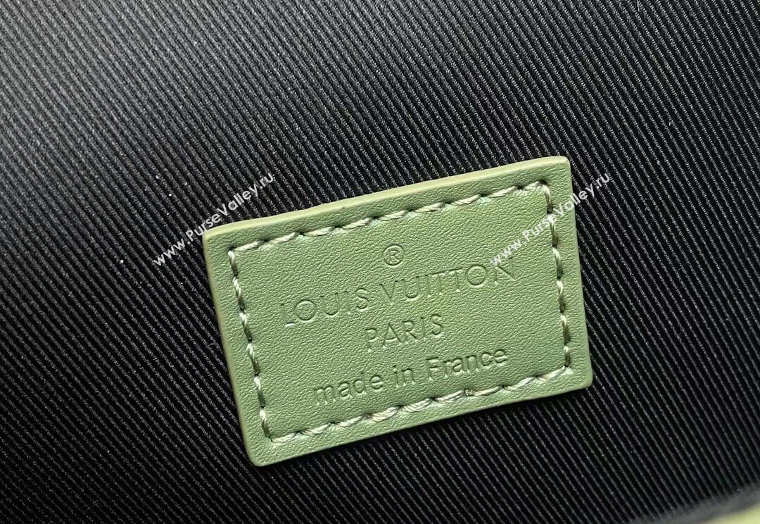 Louis Vuitton Canvas Steamer Messenger Bag M83172 Green 2024 (kiki-23122301)