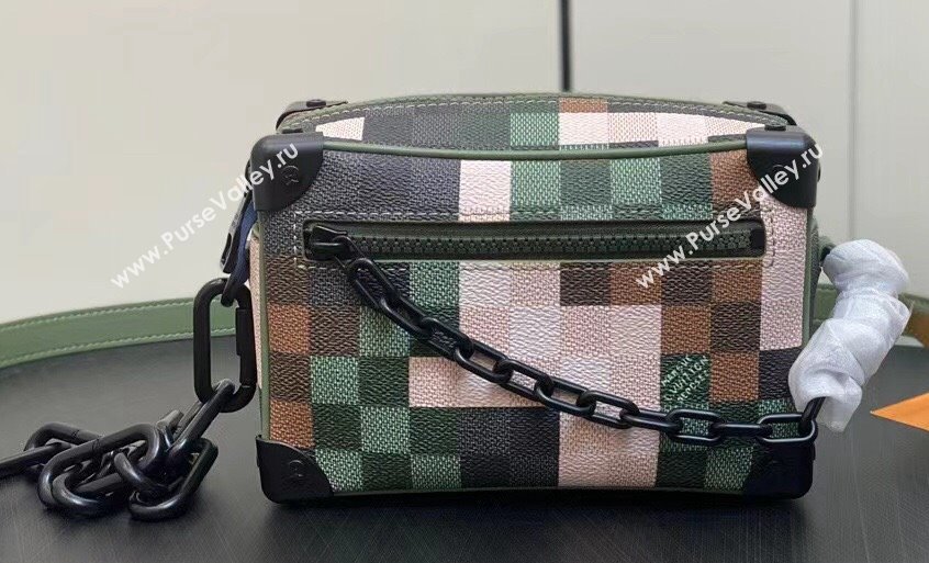 Louis Vuitton Canvas Mini Soft Trunk Bag M24581 Green 2024 (kiki-23122302)