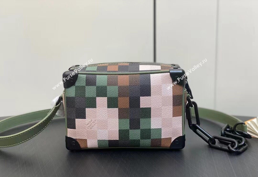Louis Vuitton Canvas Mini Soft Trunk Bag M24581 Green 2024 (kiki-23122302)