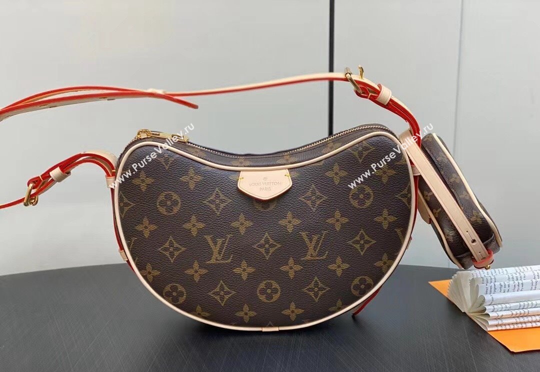 Louis Vuitton Monogram Canvas Croissant MM Bag M46828 2024 (kiki-23122570)