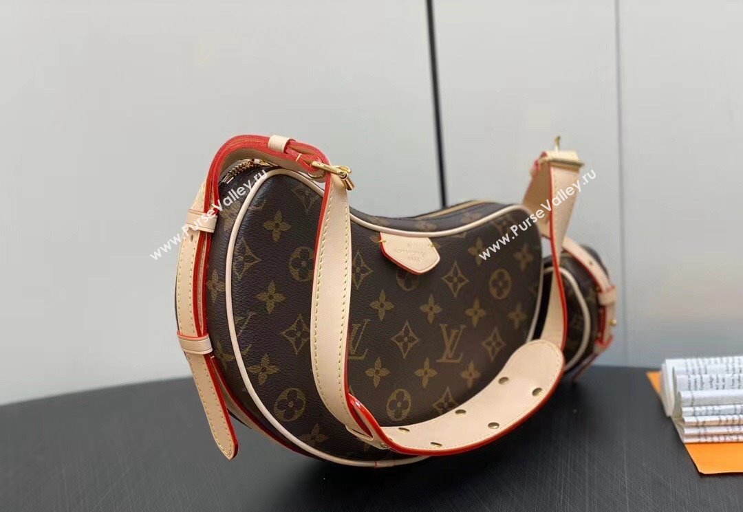 Louis Vuitton Monogram Canvas Croissant MM Bag M46828 2024 (kiki-23122570)