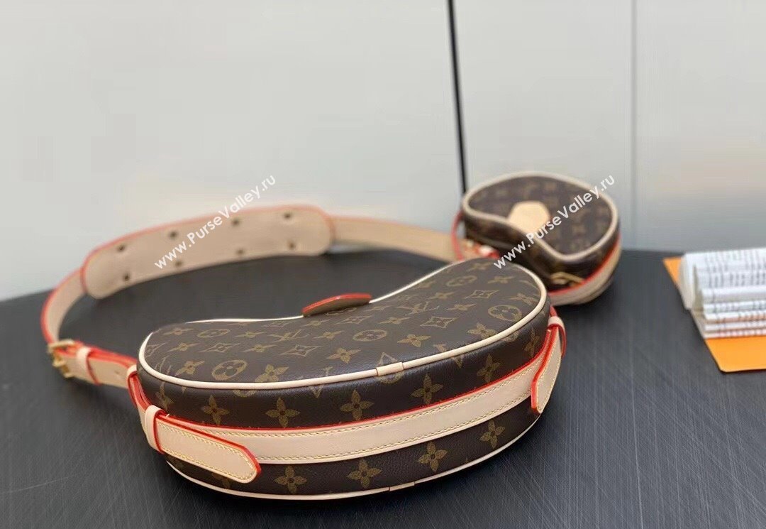 Louis Vuitton Monogram Canvas Croissant MM Bag M46828 2024 (kiki-23122570)