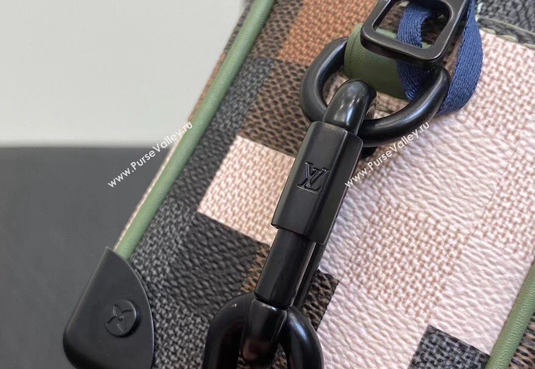 Louis Vuitton Canvas Mini Soft Trunk Bag M24581 Green 2024 (kiki-23122302)