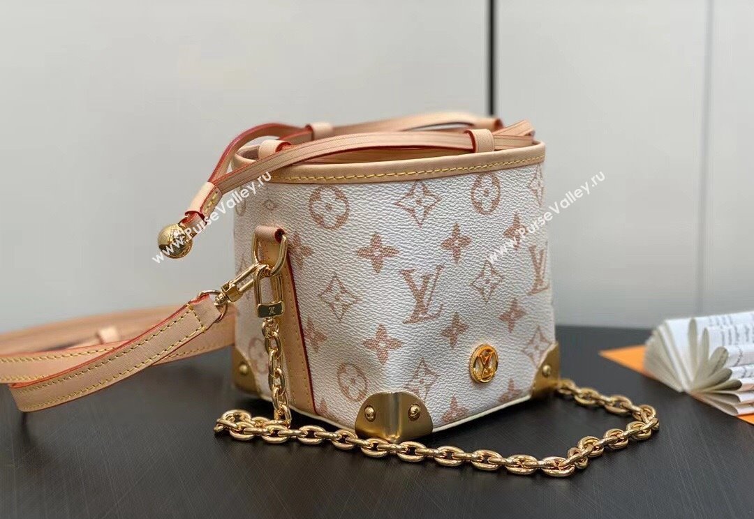 Louis Vuitton Monogram canvas Noé Purse LV Charms Bag M83227 2024 (kiki-23122305)