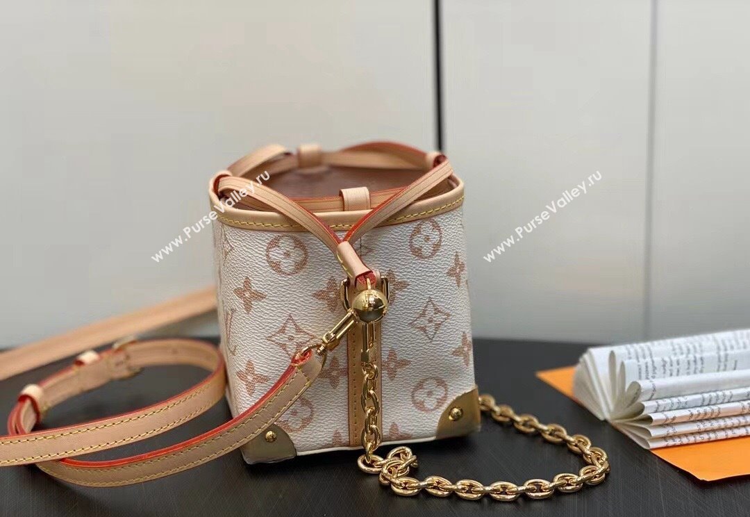 Louis Vuitton Monogram canvas Noé Purse LV Charms Bag M83227 2024 (kiki-23122305)