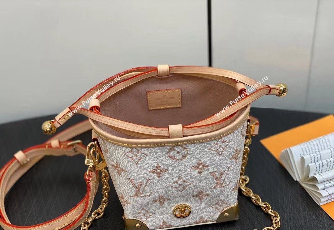 Louis Vuitton Monogram canvas Noé Purse LV Charms Bag M83227 2024 (kiki-23122305)