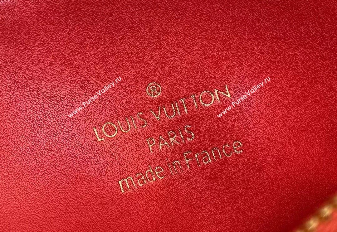 Louis Vuitton Lambskin Coussin PM Bag M23466 White 2024 (kiki-23122313)