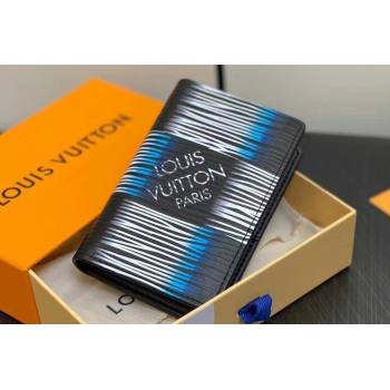 Louis Vuitton Damier Rush Epi XL Leather Pocket Organizer Wallet M82822 Blue Moon 2024 (kiki-23122565)