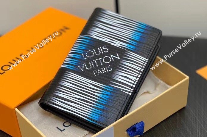 Louis Vuitton Damier Rush Epi XL Leather Pocket Organizer Wallet M82822 Blue Moon 2024 (kiki-23122565)