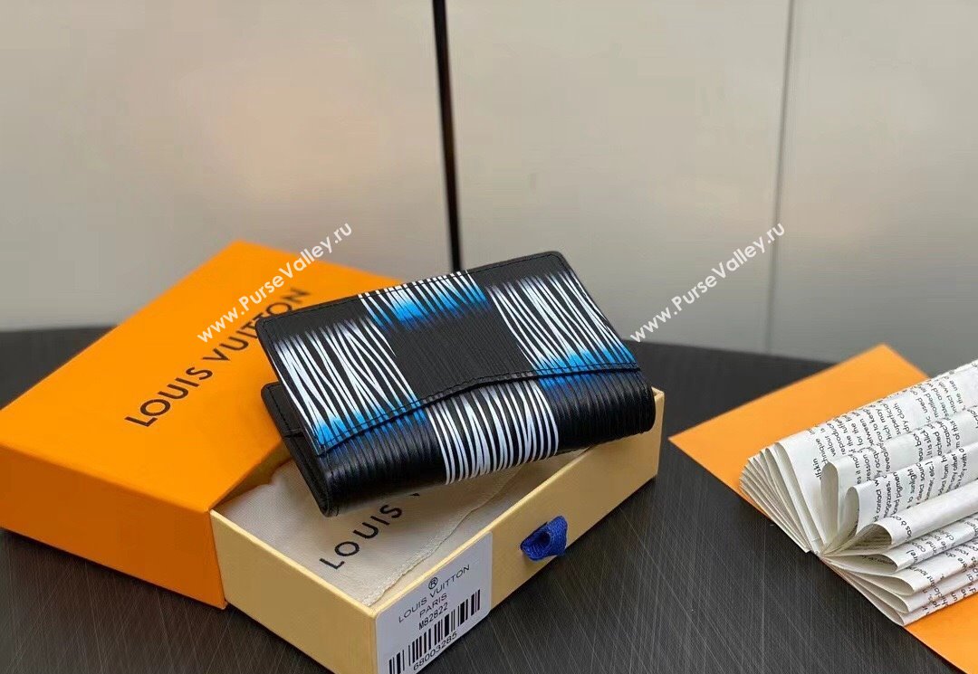 Louis Vuitton Damier Rush Epi XL Leather Pocket Organizer Wallet M82822 Blue Moon 2024 (kiki-23122565)