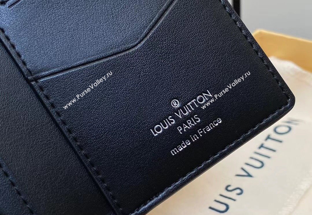 Louis Vuitton Damier Rush Epi XL Leather Pocket Organizer Wallet M82822 Blue Moon 2024 (kiki-23122565)