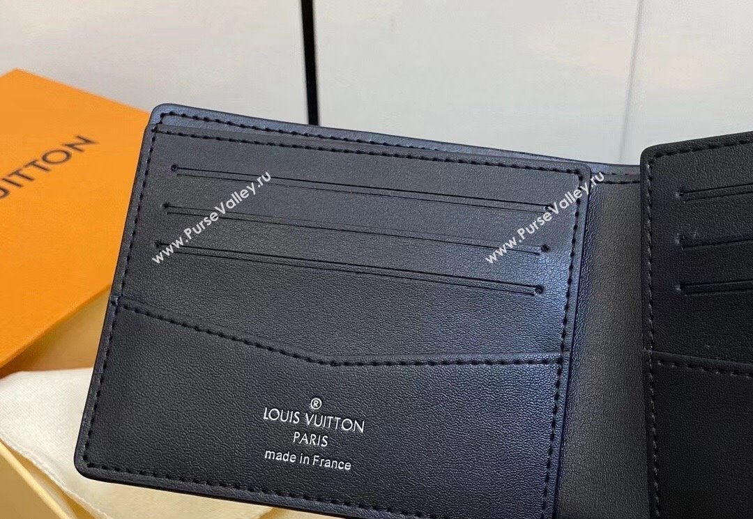 Louis Vuitton Damier Rush Epi XL Leather Slender Wallet M82821 Blue Moon 2024 (kiki-23122564)