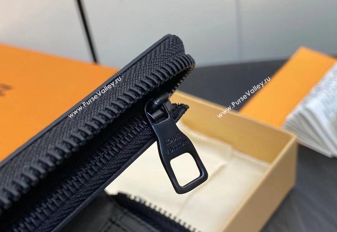 Louis Vuitton Damier Rush Epi XL Leather Zippy Wallet Vertical M82820 Blue Moon 2024 (kiki-23122563)