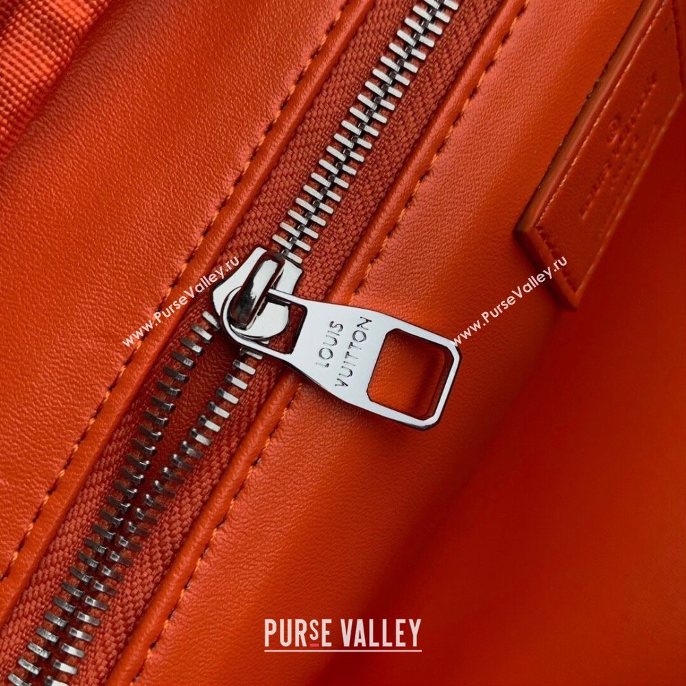 Louis Vuitton Monogram canvas Dopp Kit Toilet Pouch Bag M46765 Orange 2024 (kiki-23122311)