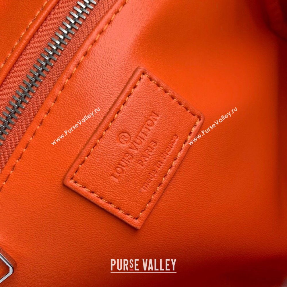 Louis Vuitton Monogram canvas Dopp Kit Toilet Pouch Bag M46765 Orange 2024 (kiki-23122311)