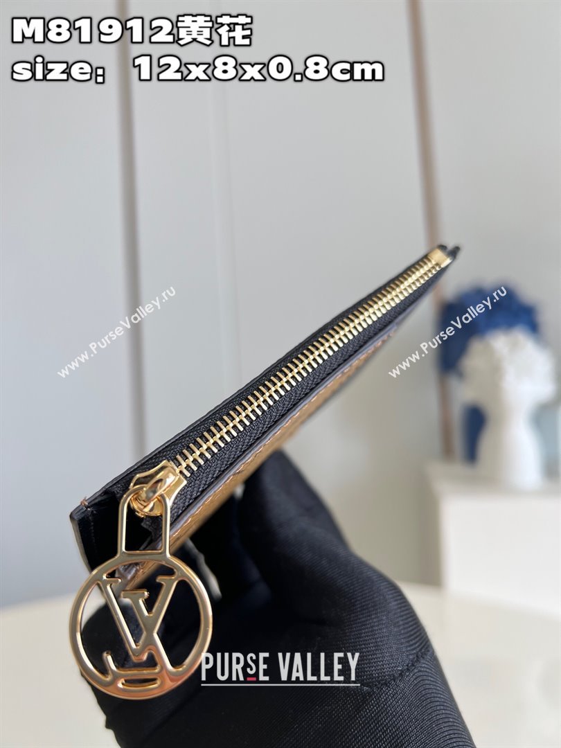 Louis Vuitton Monogram Reverse Canvas Romy Card Holder M81912 (nana-23122504)