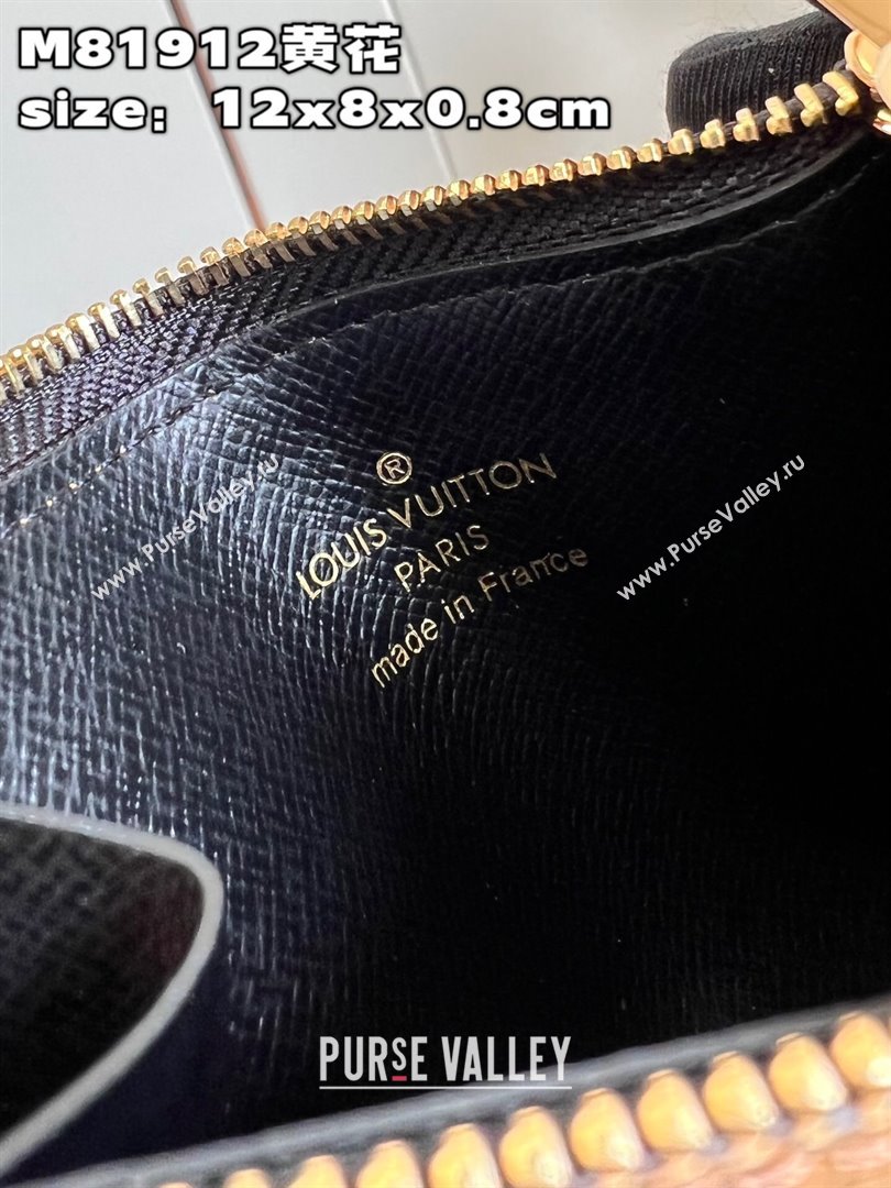 Louis Vuitton Monogram Reverse Canvas Romy Card Holder M81912 (nana-23122504)