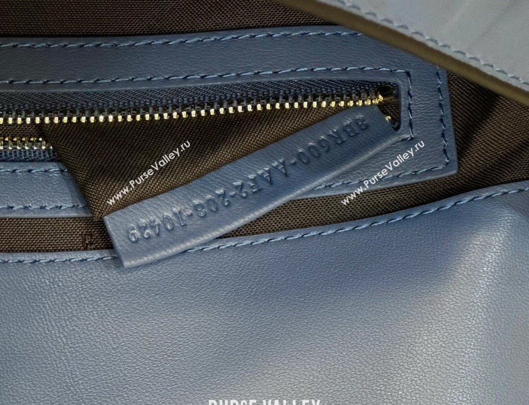 Fendi Nappa Leather Medium Baguette Bag blue (chaoliu-23122621)