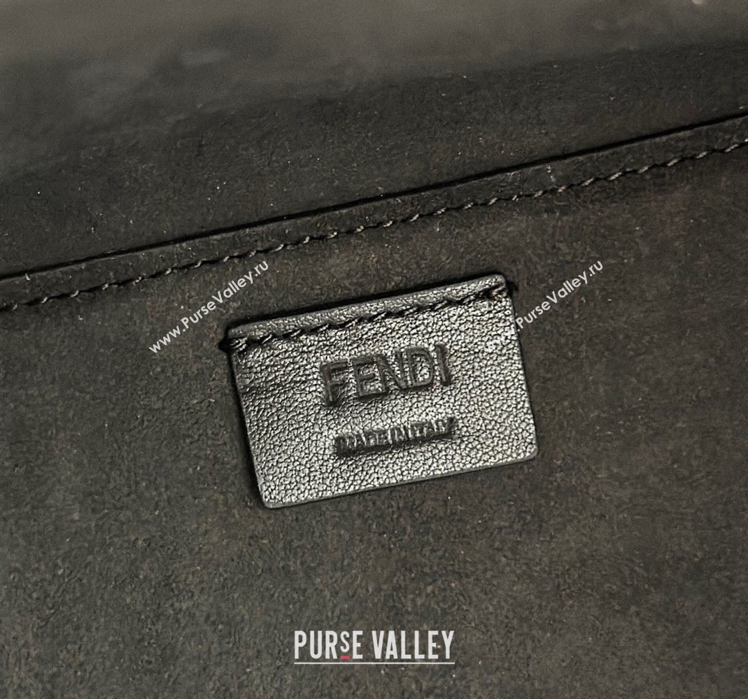 Fendi Origami Mini bag Brown FF jacquard fabric that can be transformed 2024 (chaoliu-23122734)