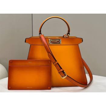 Fendi Peekaboo ISEEU Medium Bag Graduated Orange (chaoliu-23122701)